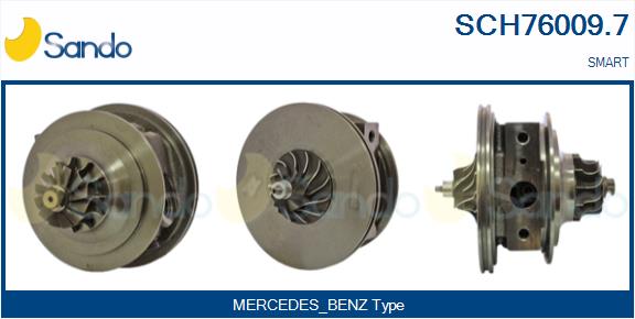 Core assembly, turbocharger (SCH76009.7)
