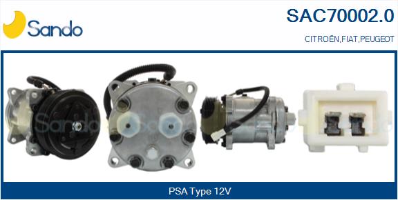 Compressor, air conditioning (SAC70002.0)