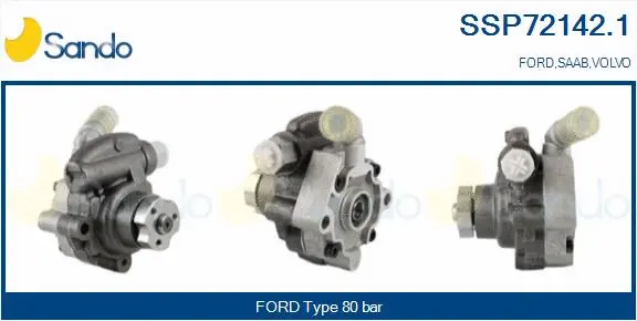 Hydraulic Pump, steering (SSP72142.1)