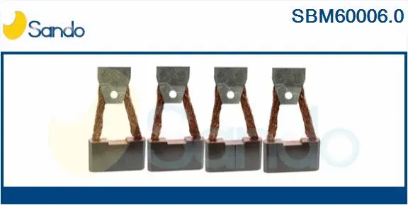 Carbon Brush, starter (SBM60006.0)