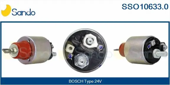 Solenoid Switch, starter (SSO10633.0)