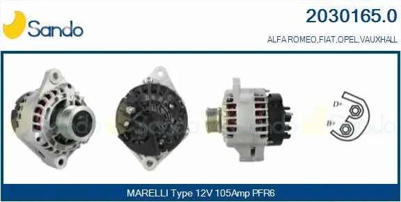 Alternator (2030165.0)