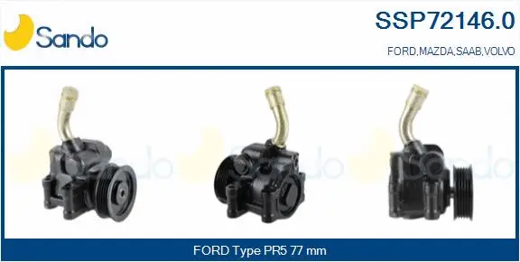 Hydraulic Pump, steering (SSP72146.0)