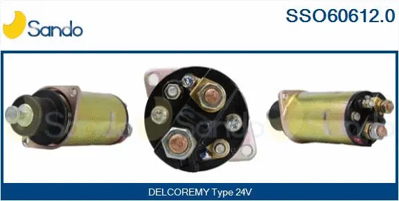 Solenoid Switch, starter (SSO60612.0)
