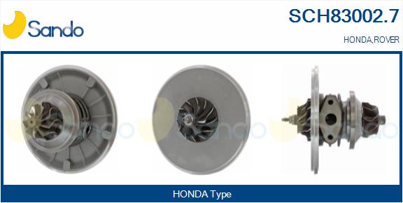 Core assembly, turbocharger (SCH83002.7)