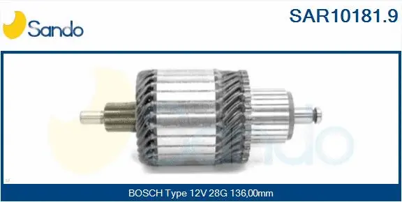 Armature, starter (SAR10181.9)