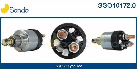 Solenoid Switch, starter (SSO10172.0)