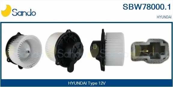 Interior Blower (SBW78000.1)