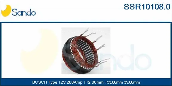 Stator, alternator (SSR10108.0)