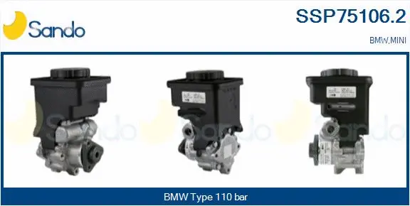 Hydraulic Pump, steering (SSP75106.2)