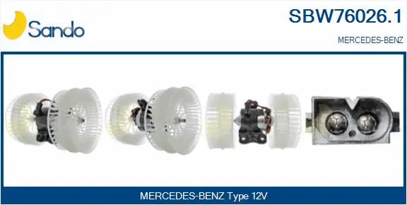 Interior Blower (SBW76026.1)