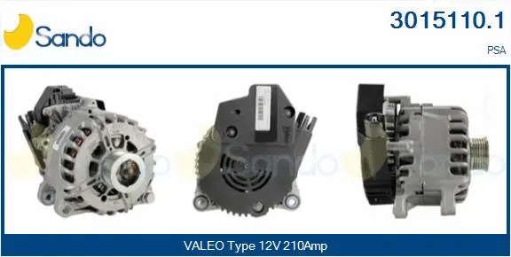 Alternator, starter (3015110.1)