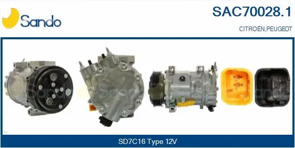Compressor, air conditioning (SAC70028.1)