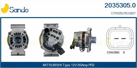 Alternator (2035305.0)