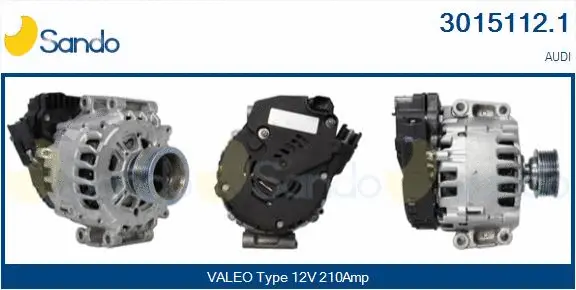Alternator, starter (3015112.1)