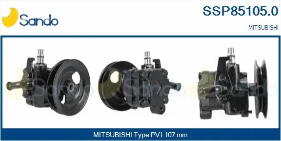 Hydraulic Pump, steering (SSP85105.0)