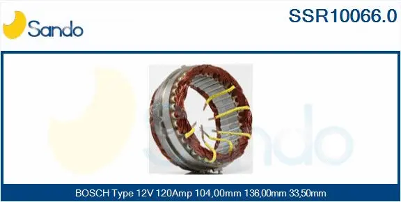 Stator, alternator (SSR10066.0)