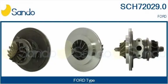 Core assembly, turbocharger (SCH72029.0)