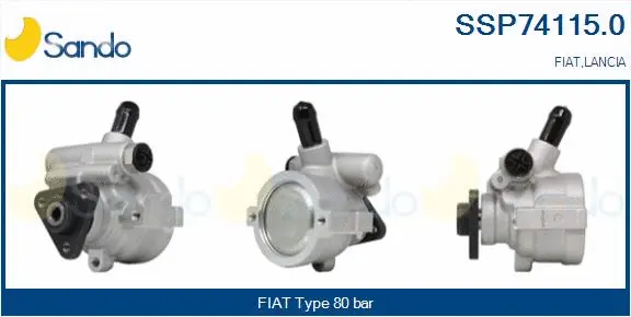 Hydraulic Pump, steering (SSP74115.0)