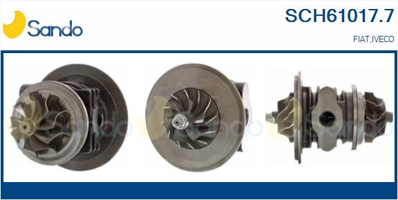 Core assembly, turbocharger (SCH61017.7)