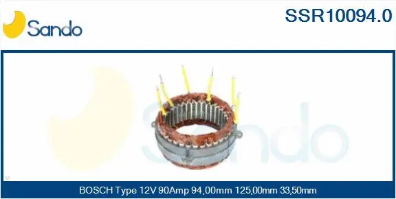 Stator, alternator (SSR10094.0)