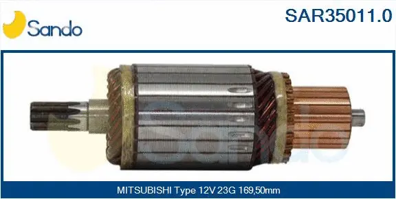 Armature, starter (SAR35011.0)