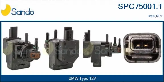 Pressure Converter, exhaust control (SPC75001.1)