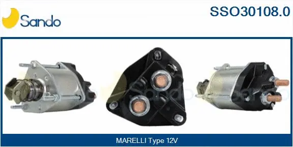 Solenoid Switch, starter (SSO30108.0)