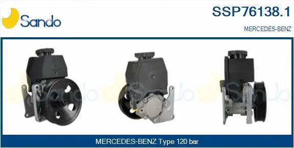 Hydraulic Pump, steering (SSP76138.1)