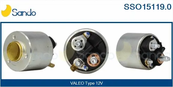Solenoid Switch, starter (SSO15119.0)