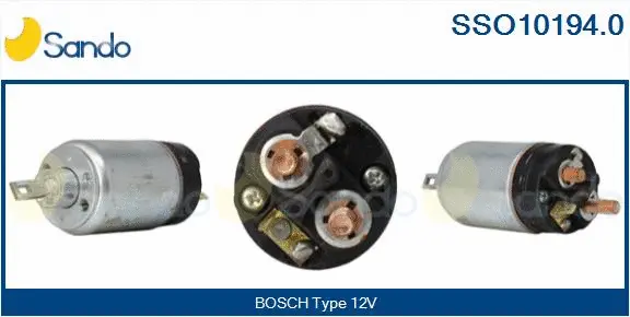 Solenoid Switch, starter (SSO10194.0)
