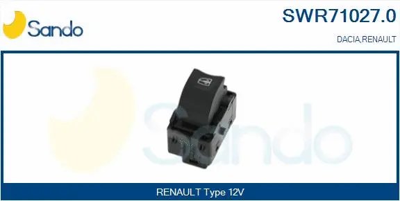 Switch, window regulator (SWR71027.0)