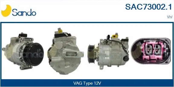 Compressor, air conditioning (SAC73002.1)