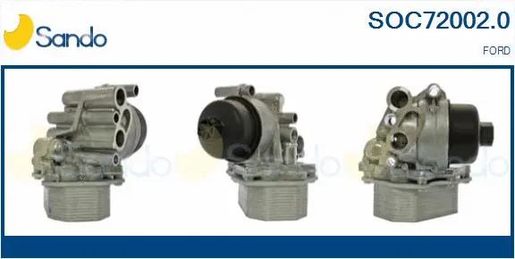 Oil Cooler, engine oil (SOC72002.0)