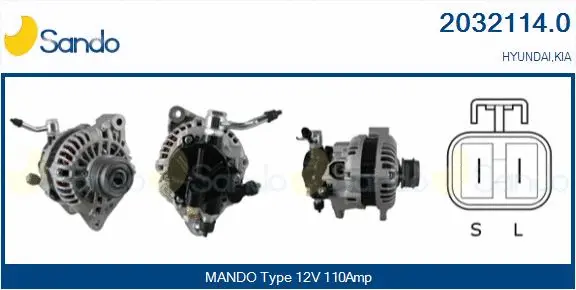 Alternator (2032114.0)