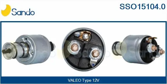 Solenoid Switch, starter (SSO15104.0)