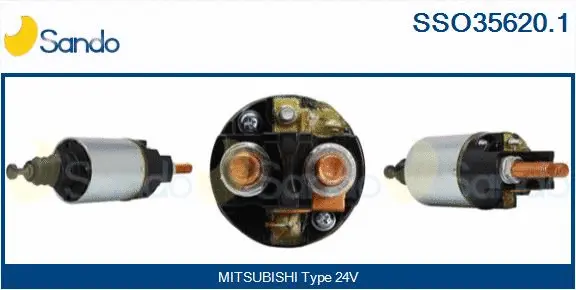 Solenoid Switch, starter (SSO35620.1)
