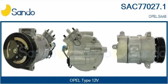 Compressor, air conditioning (SAC77027.1)