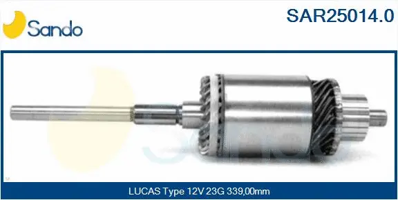 Armature, starter (SAR25014.0)