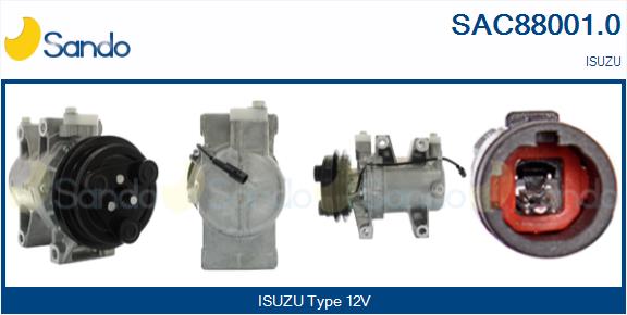 Compressor, air conditioning (SAC88001.0)