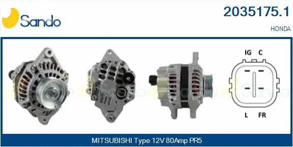 Alternator (2035175.1)