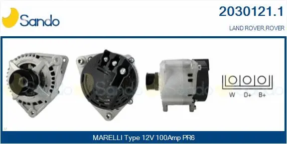 Alternator (2030121.1)