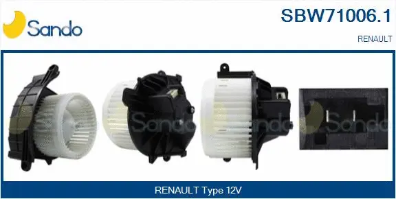 Interior Blower (SBW71006.1)