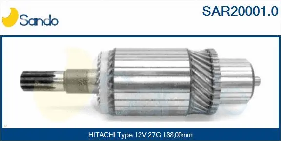 Armature, starter (SAR20001.0)