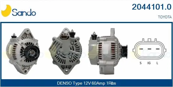 Alternator (2044101.0)