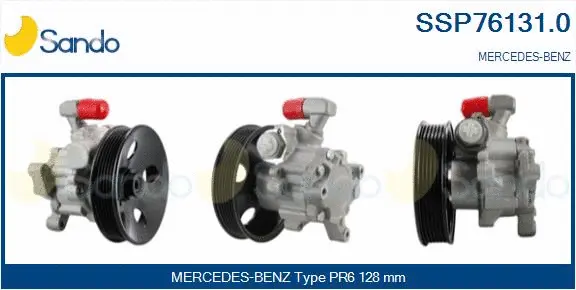 Hydraulic Pump, steering (SSP76131.0)