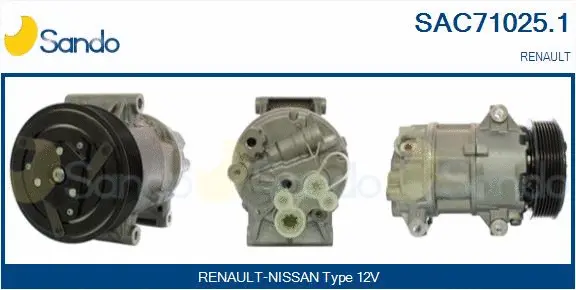Compressor, air conditioning (SAC71025.1)