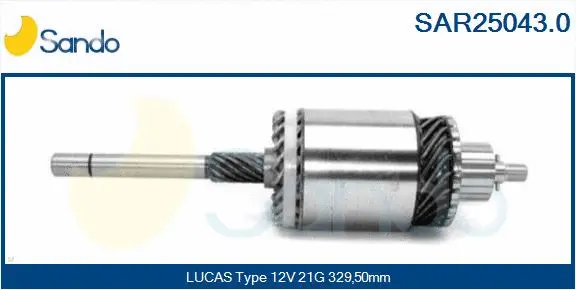 Armature, starter (SAR25043.0)