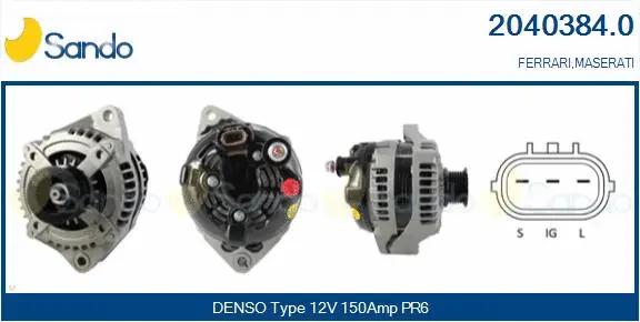Alternator (2040384.0)