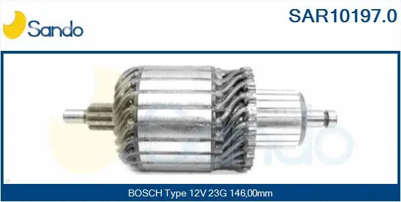 Armature, starter (SAR10197.0)